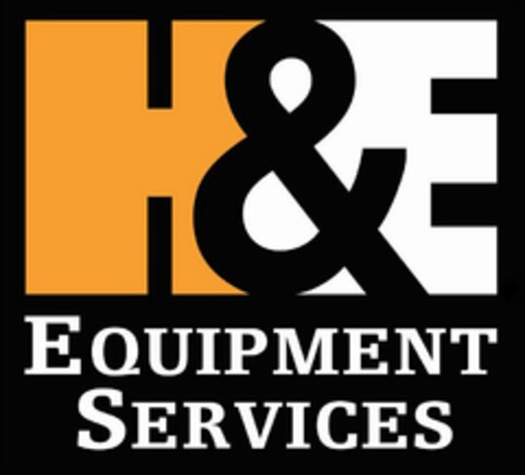 H&E EQUIPMENT SERVICES Logo (USPTO, 26.09.2014)