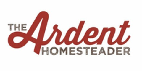 THE ARDENT HOMESTEADER Logo (USPTO, 23.01.2015)