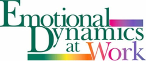 EMOTIONAL DYNAMICS AT WORK Logo (USPTO, 27.01.2015)