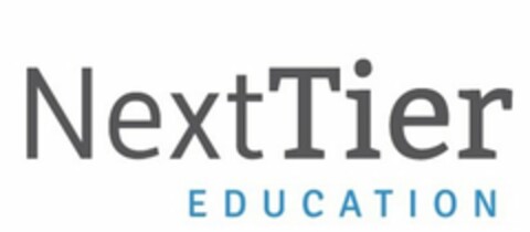 NEXTTIER EDUCATION Logo (USPTO, 23.04.2015)