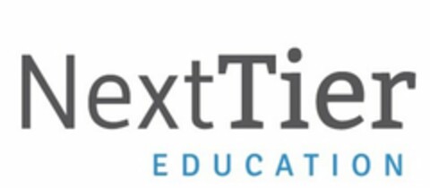 NEXTTIER EDUCATION Logo (USPTO, 04/23/2015)