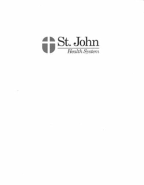 ST. JOHN HEALTH SYSTEM Logo (USPTO, 11.09.2015)