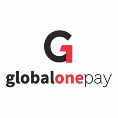 G GLOBALONEPAY Logo (USPTO, 15.12.2015)