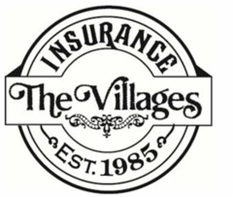 THE VILLAGES INSURANCE EST. 1985 Logo (USPTO, 30.03.2016)