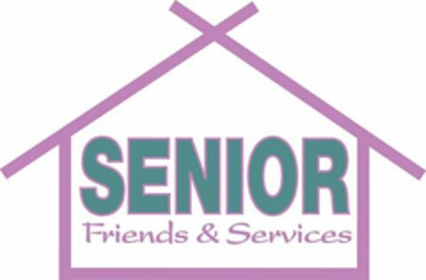 SENIOR FRIENDS & SERVICES Logo (USPTO, 08/24/2016)