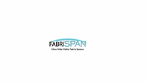 FABRISPAN ULTRA WIDE-WIDTH FABRIC SYSTEM Logo (USPTO, 10.11.2016)