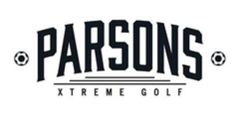 PARSONS XTREME GOLF Logo (USPTO, 06.12.2016)