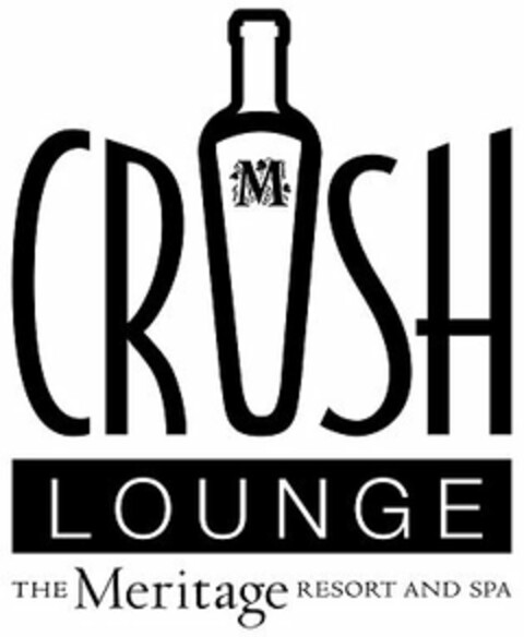 CRUSH M LOUNGE THE MERITAGE RESORT AND SPA Logo (USPTO, 24.02.2017)