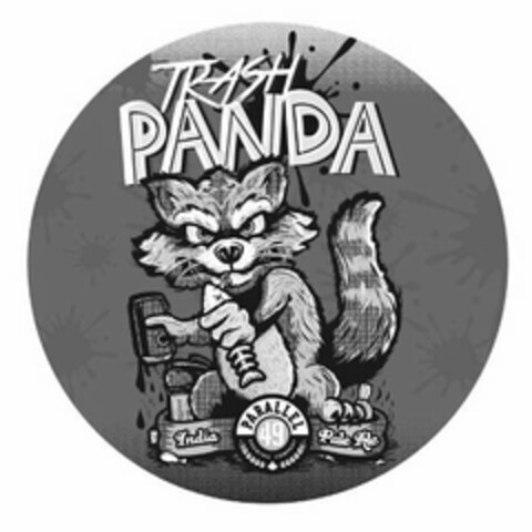 TRASH PANDA PARALLEL 49 BREWING COMPANYINDIA PALE ALE Logo (USPTO, 13.06.2017)