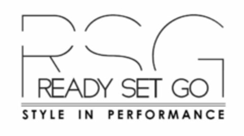 RSG READY SET GO STYLE IN PERFORMANCE Logo (USPTO, 28.09.2017)