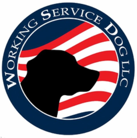 WORKING SERVICE DOG LLC Logo (USPTO, 25.05.2018)