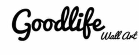 GOODLIFE WALL ART Logo (USPTO, 06/19/2018)