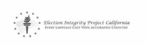 ELECTION INTEGRITY PROJECT CALIFORNIA EVERY LAWFULLY CAST VOTE ACCURATELY COUNTED Logo (USPTO, 31.08.2018)