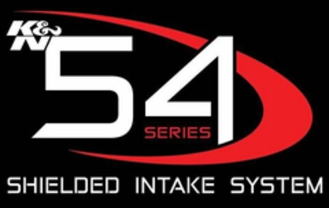 K&N 54 SERIES SHIELDED INTAKE SYSTEM Logo (USPTO, 27.09.2018)