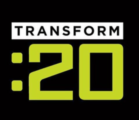 TRANSFORM :20 Logo (USPTO, 12/10/2018)