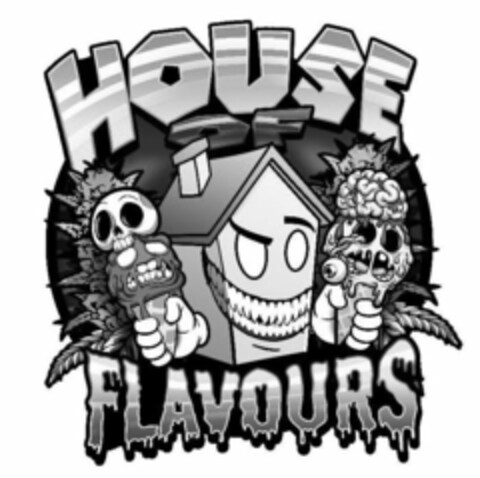 HOUSE OF FLAVOURS Logo (USPTO, 20.03.2019)