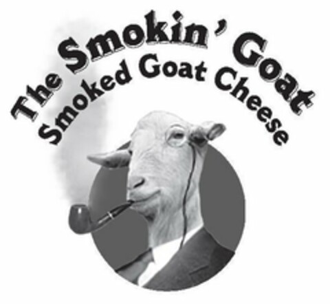 THE SMOKIN' GOAT SMOKED GOAT CHEESE Logo (USPTO, 27.08.2019)
