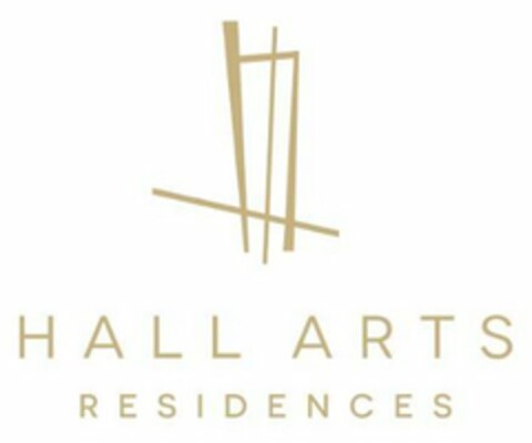 H HALL ARTS RESIDENCES Logo (USPTO, 10/02/2019)