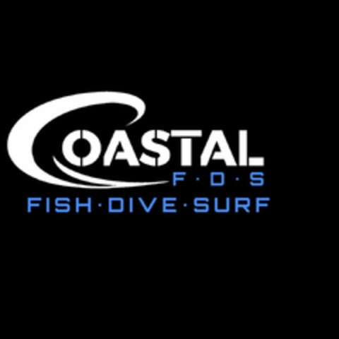 COASTAL F.D.S FISH.DIVE.SURF Logo (USPTO, 28.01.2020)