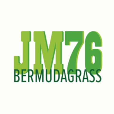 JM76 BERMUDAGRASS Logo (USPTO, 02.04.2020)
