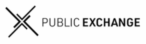 X PUBLIC EXCHANGE Logo (USPTO, 08.05.2020)
