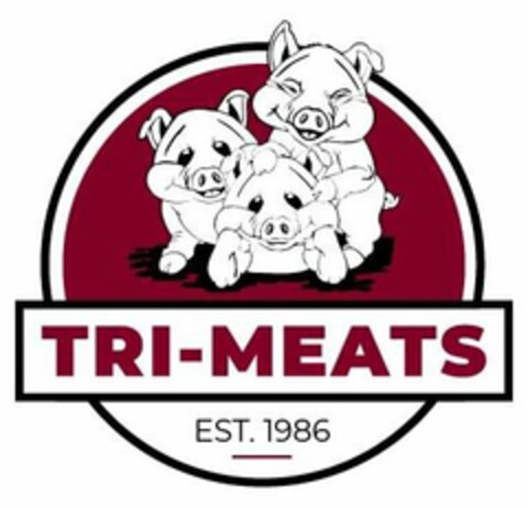 TRI-MEATS EST. 1986 Logo (USPTO, 23.06.2020)