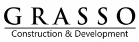 GRASSO CONSTRUCTION & DEVELOPMENT Logo (USPTO, 13.08.2020)