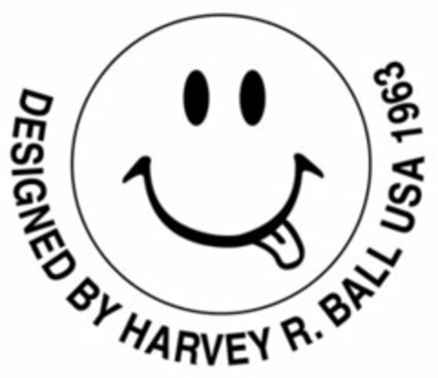 DESIGNED BY HARVEY R. BALL USA 1963 Logo (USPTO, 20.01.2009)