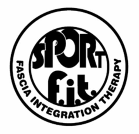 SPORT F.I.T. FASCIA INTEGRATION THERAPY Logo (USPTO, 01.06.2009)