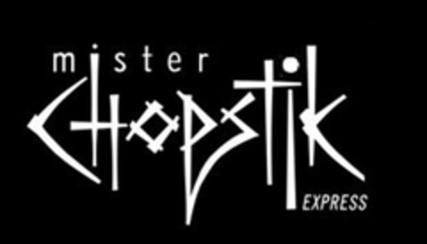 MISTER CHOPSTIK EXPRESS Logo (USPTO, 10.09.2009)