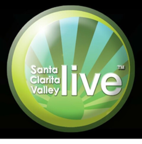 SANTA CLARITA VALLEY LIVE Logo (USPTO, 13.10.2009)