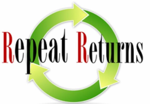 REPEAT RETURNS Logo (USPTO, 21.12.2009)