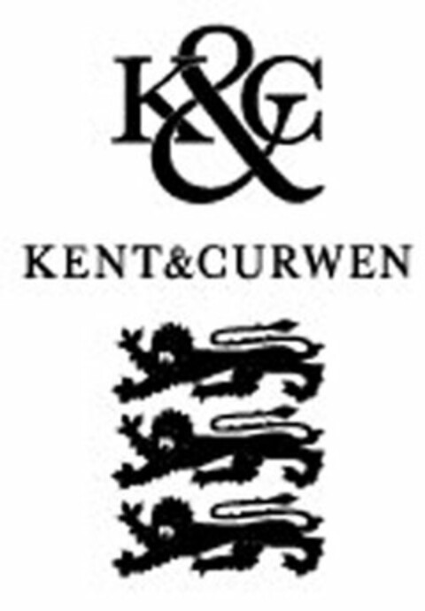 K&C KENT & CURWEN Logo (USPTO, 05.01.2010)