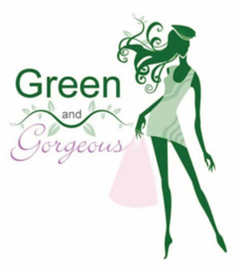 GREEN AND GORGEOUS Logo (USPTO, 25.02.2010)