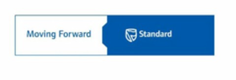 MOVING FORWARD STANDARD BANK Logo (USPTO, 16.09.2011)