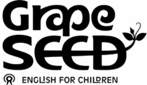 GRAPE SEED ENGLISH FOR CHILDREN Logo (USPTO, 17.11.2011)