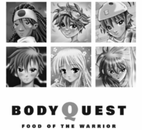 BODY QUEST FOOD OF THE WARRIOR Logo (USPTO, 03.04.2012)