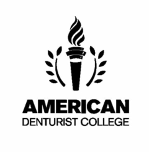 AMERICAN DENTURIST COLLEGE Logo (USPTO, 31.10.2012)