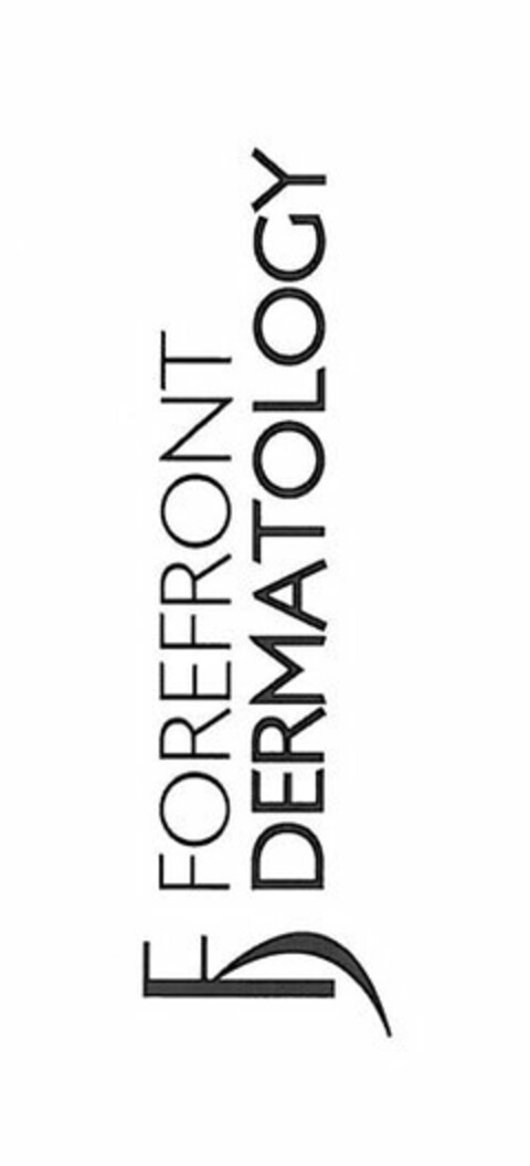 FD FOREFRONT DERMATOLOGY Logo (USPTO, 10.05.2013)