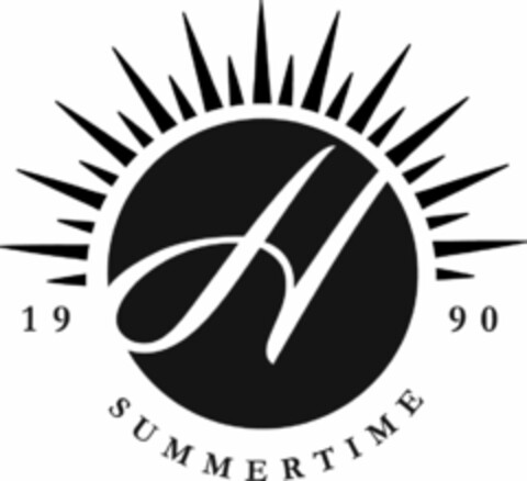 1990 H SUMMERTIME Logo (USPTO, 09.07.2013)
