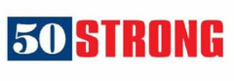 50 STRONG Logo (USPTO, 12/20/2013)