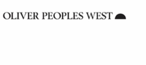 OLIVER PEOPLES WEST Logo (USPTO, 07.05.2014)