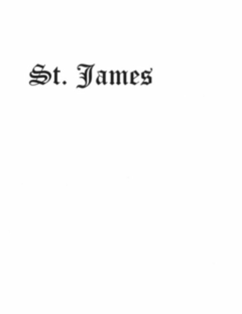 ST. JAMES Logo (USPTO, 29.07.2014)