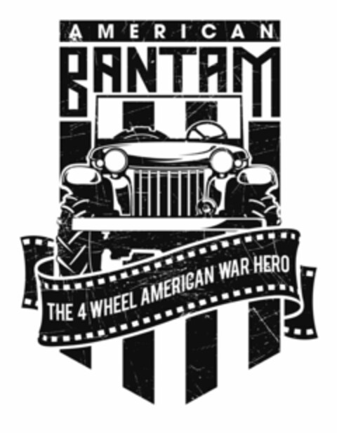 AMERICAN BANTAM THE 4 WHEEL AMERICAN WAR HERO Logo (USPTO, 12.01.2015)