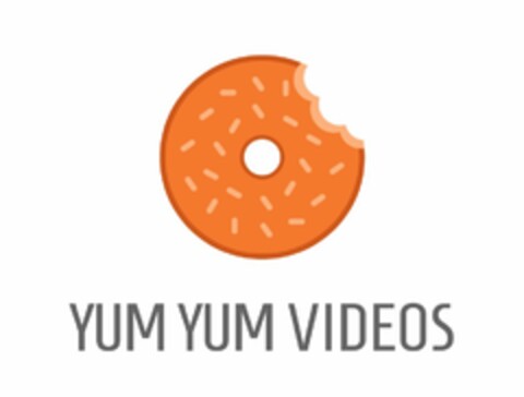 YUM YUM VIDEOS Logo (USPTO, 06.08.2015)