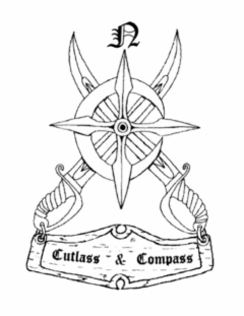 N C CUTLASS & COMPASS Logo (USPTO, 17.09.2015)