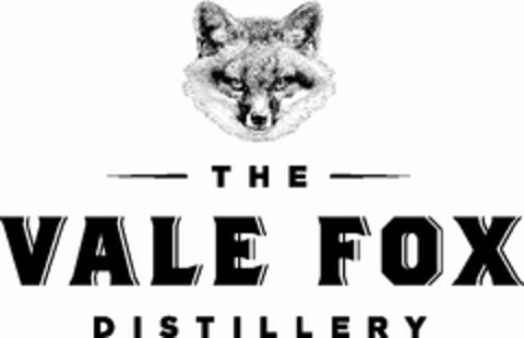 THE VALE FOX DISTILLERY Logo (USPTO, 05/19/2016)