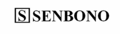S SENBONO Logo (USPTO, 28.07.2016)