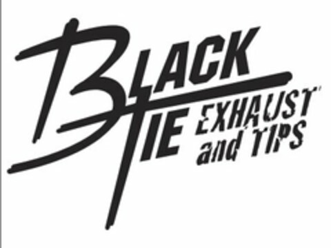 BLACKTIE EXHAUST AND TIPS Logo (USPTO, 01.09.2016)