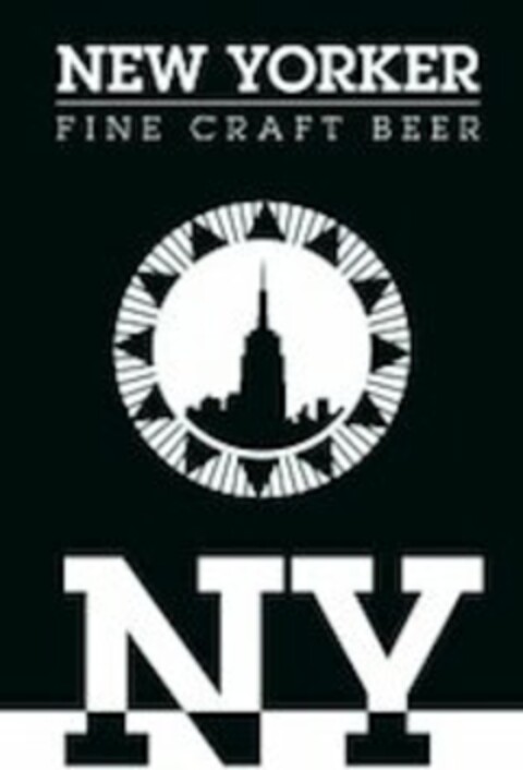 NEW YORKER FINE CRAFT BEER NY Logo (USPTO, 29.09.2016)